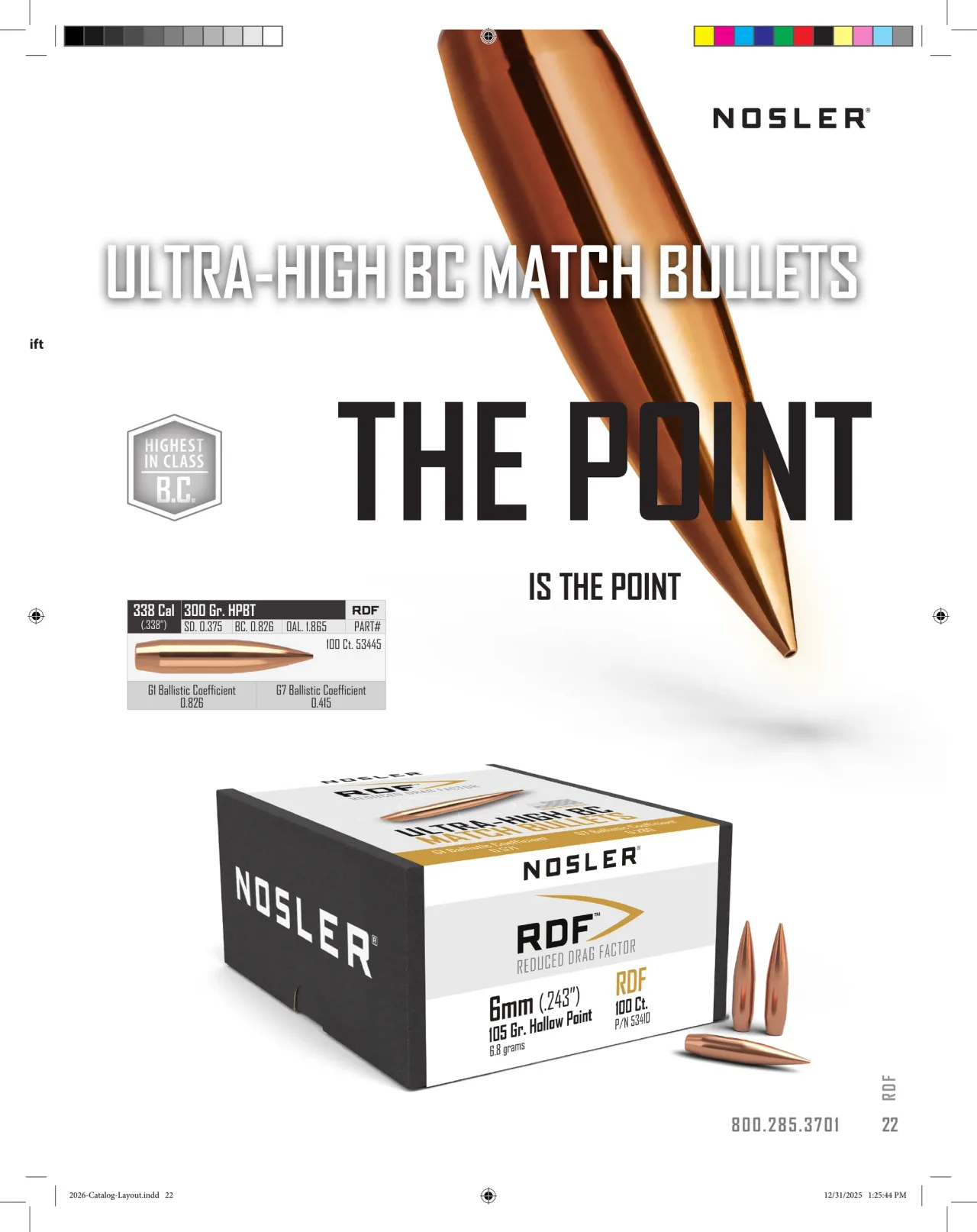 Página 23 de Nosler 2026
