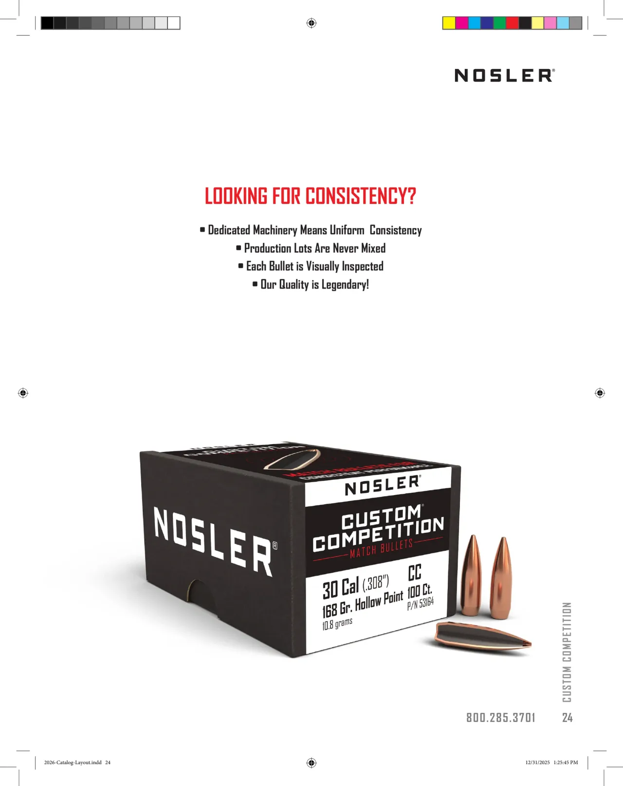 Página 25 de Nosler 2026
