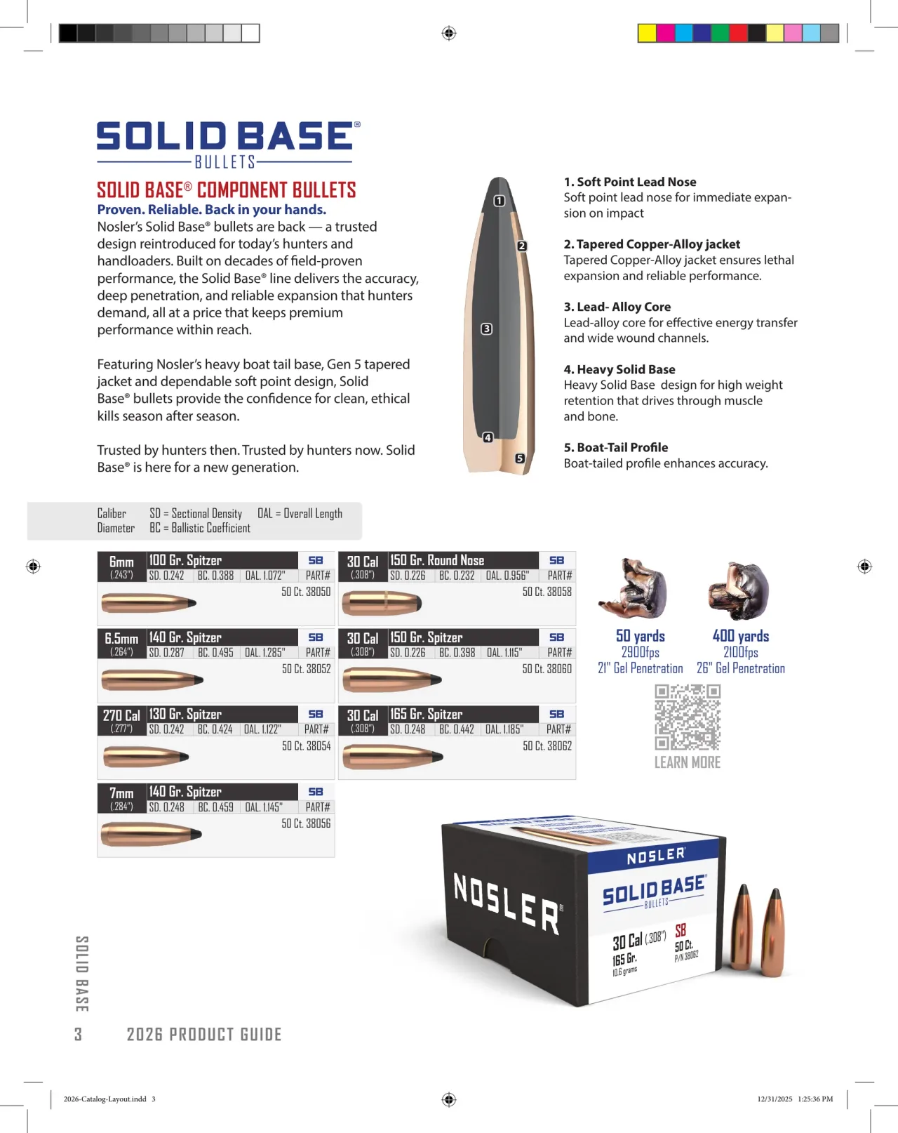Página 4 de Nosler 2026