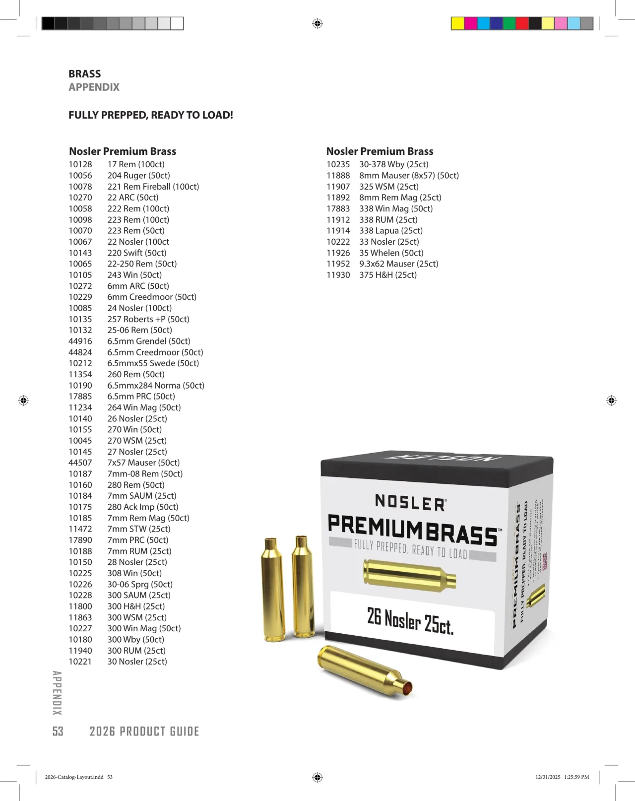 Página 54 de Nosler 2026