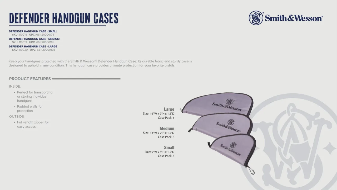 Página 21 de Smith & Wesson · Accesorios 2023