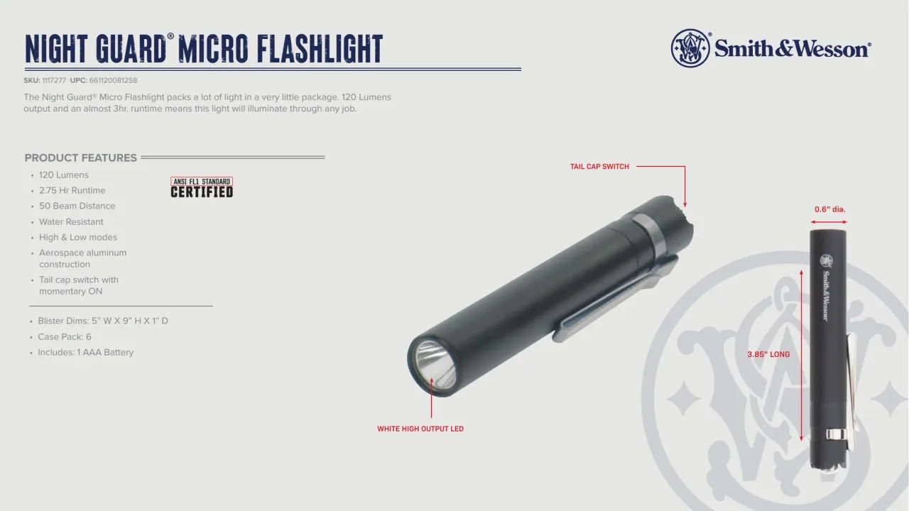 Página 6 de Smith & Wesson · Accesorios 2023