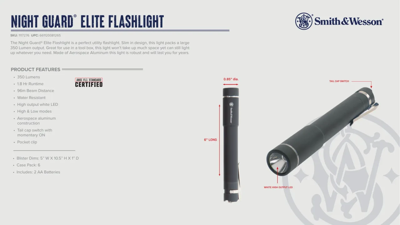 Página 8 de Smith & Wesson · Accesorios 2023