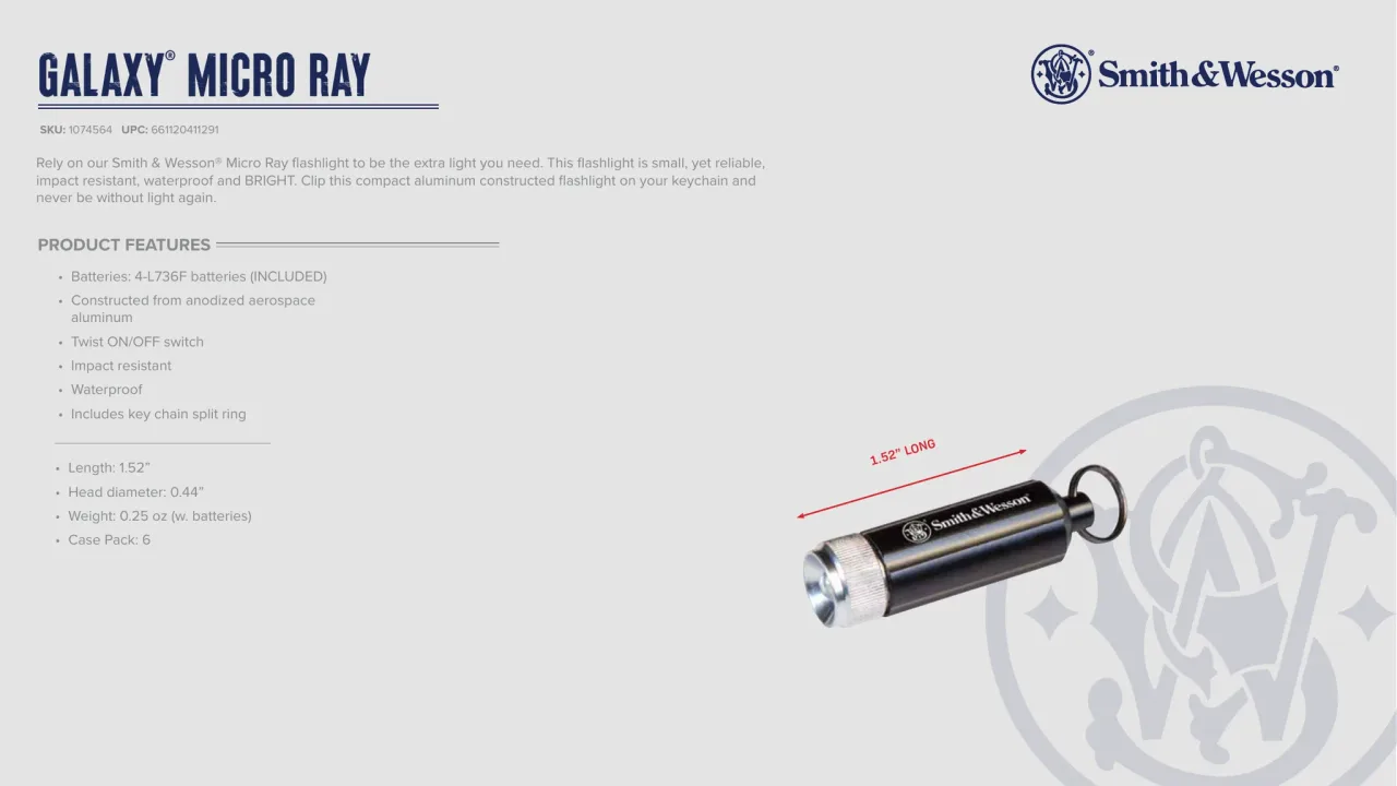 Página 16 de Smith & Wesson · Accesorios 2024
