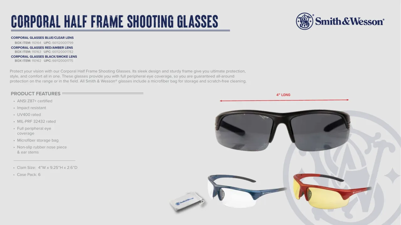 Página 18 de Smith & Wesson · Accesorios 2024