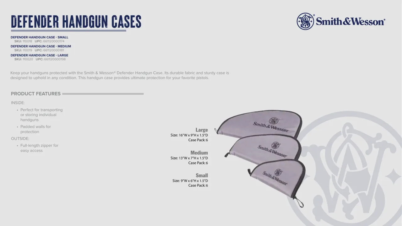 Página 23 de Smith & Wesson · Accesorios 2024