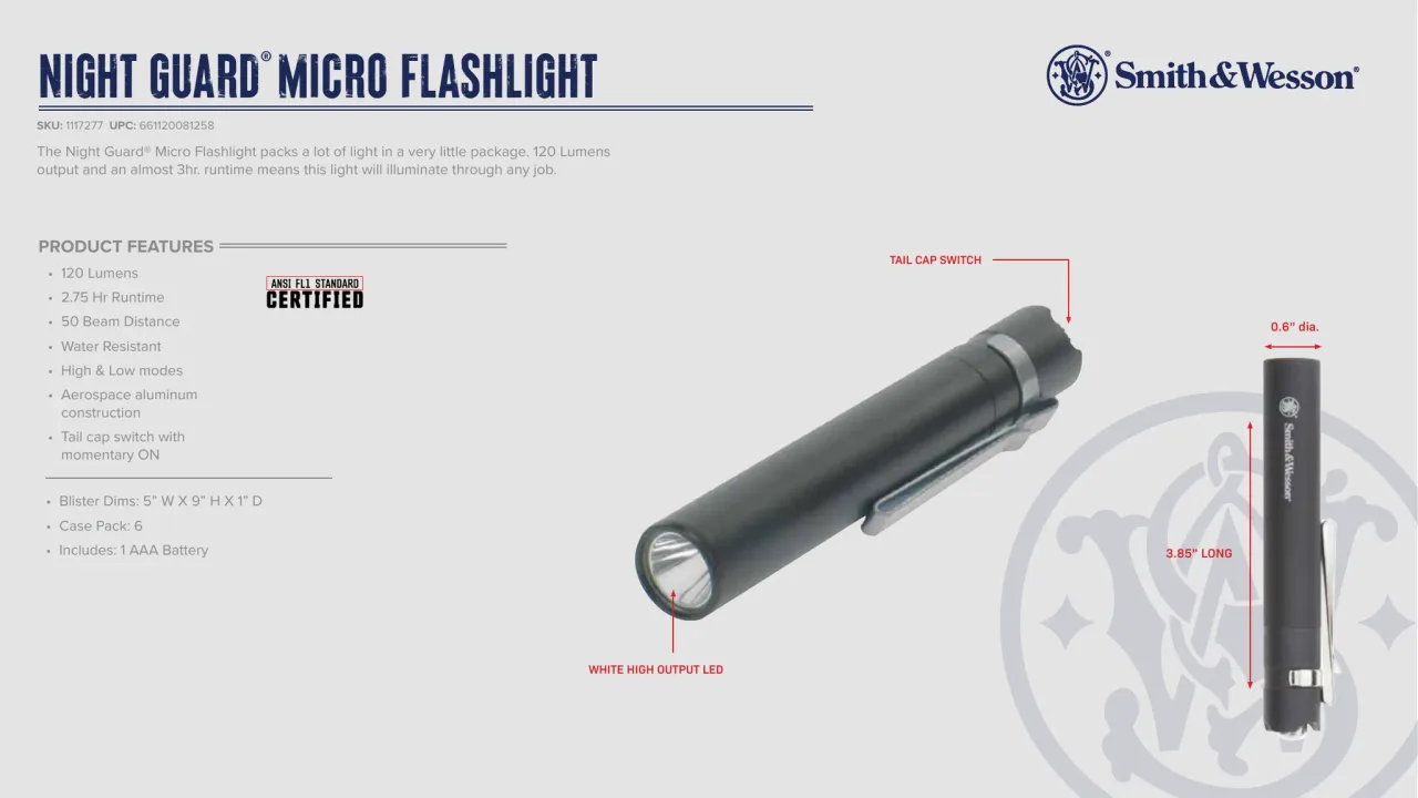 Página 7 de Smith & Wesson · Accesorios 2024