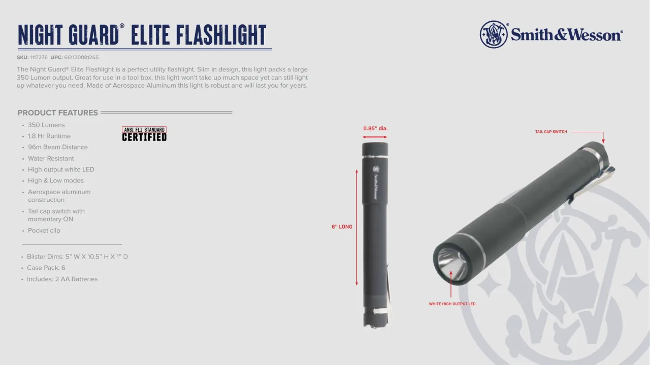 Página 9 de Smith & Wesson · Accesorios 2024