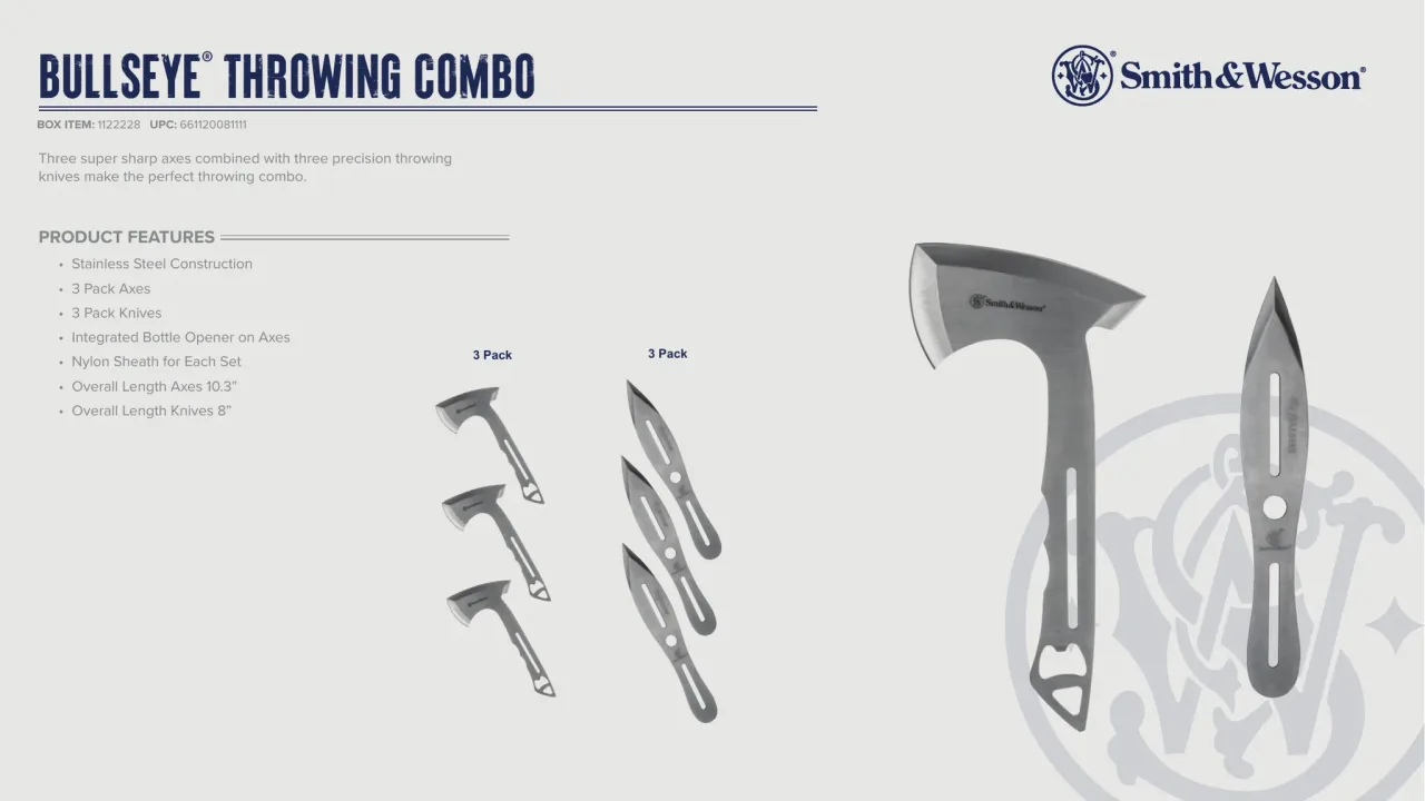 Página 106 de Smith & Wesson · Cuchillería 2023