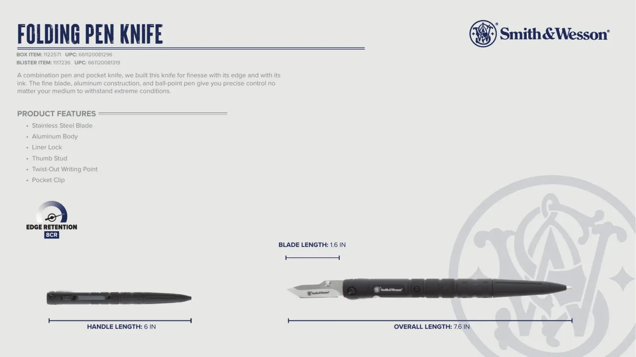 Página 118 de Smith & Wesson · Cuchillería 2023