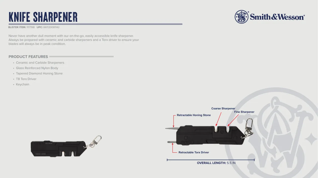 Página 124 de Smith & Wesson · Cuchillería 2023