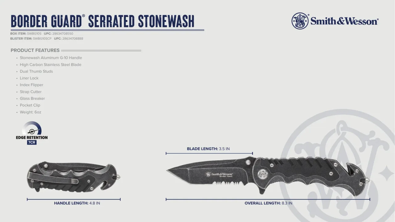 Página 22 de Smith & Wesson · Cuchillería 2023