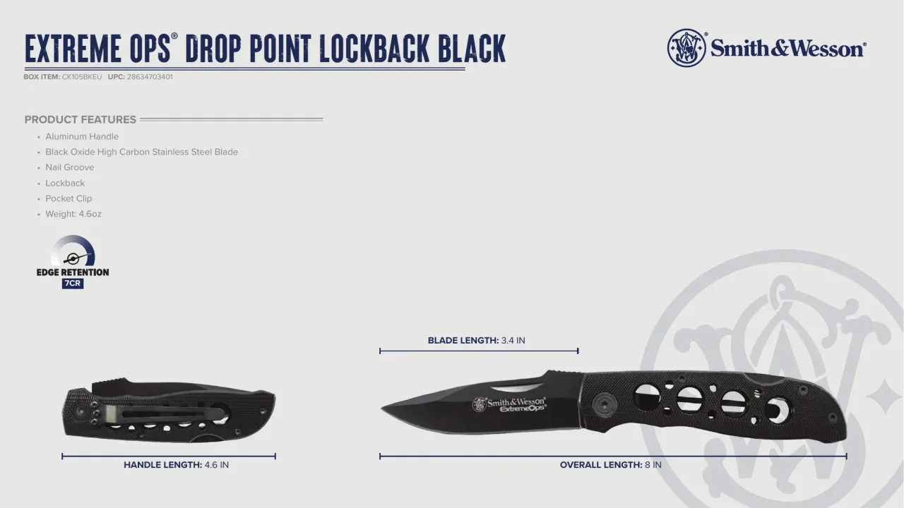 Página 26 de Smith & Wesson · Cuchillería 2023