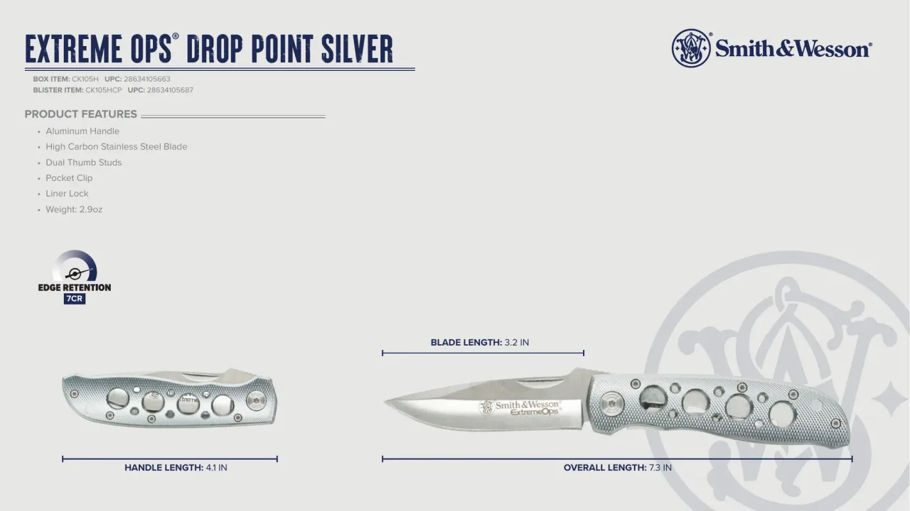 Página 29 de Smith & Wesson · Cuchillería 2023
