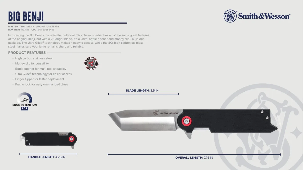 Página 3 de Smith & Wesson · Cuchillería 2023