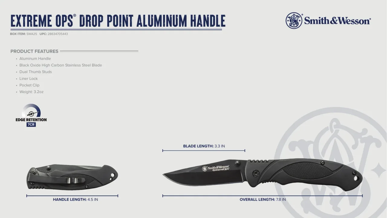 Página 35 de Smith & Wesson · Cuchillería 2023