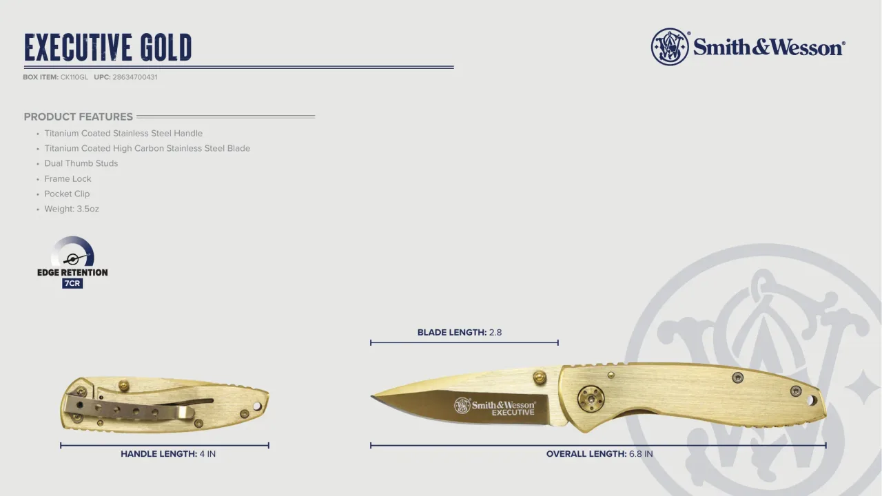 Página 42 de Smith & Wesson · Cuchillería 2023