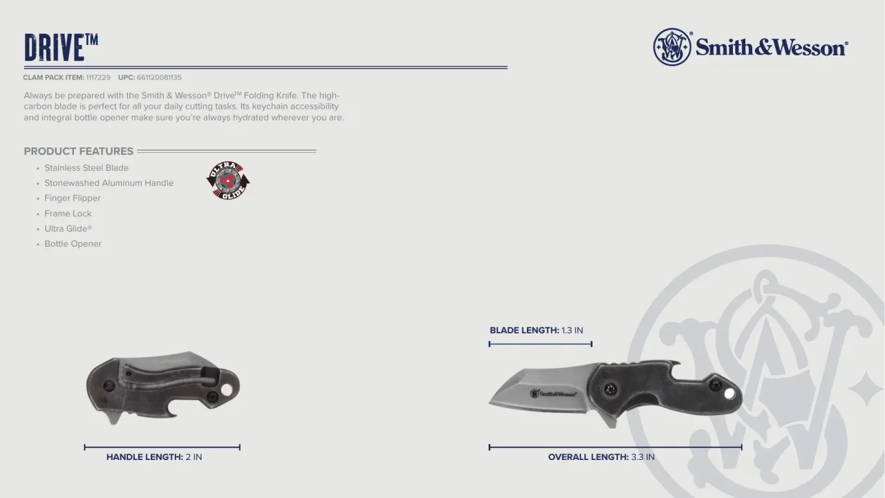 Página 52 de Smith & Wesson · Cuchillería 2023