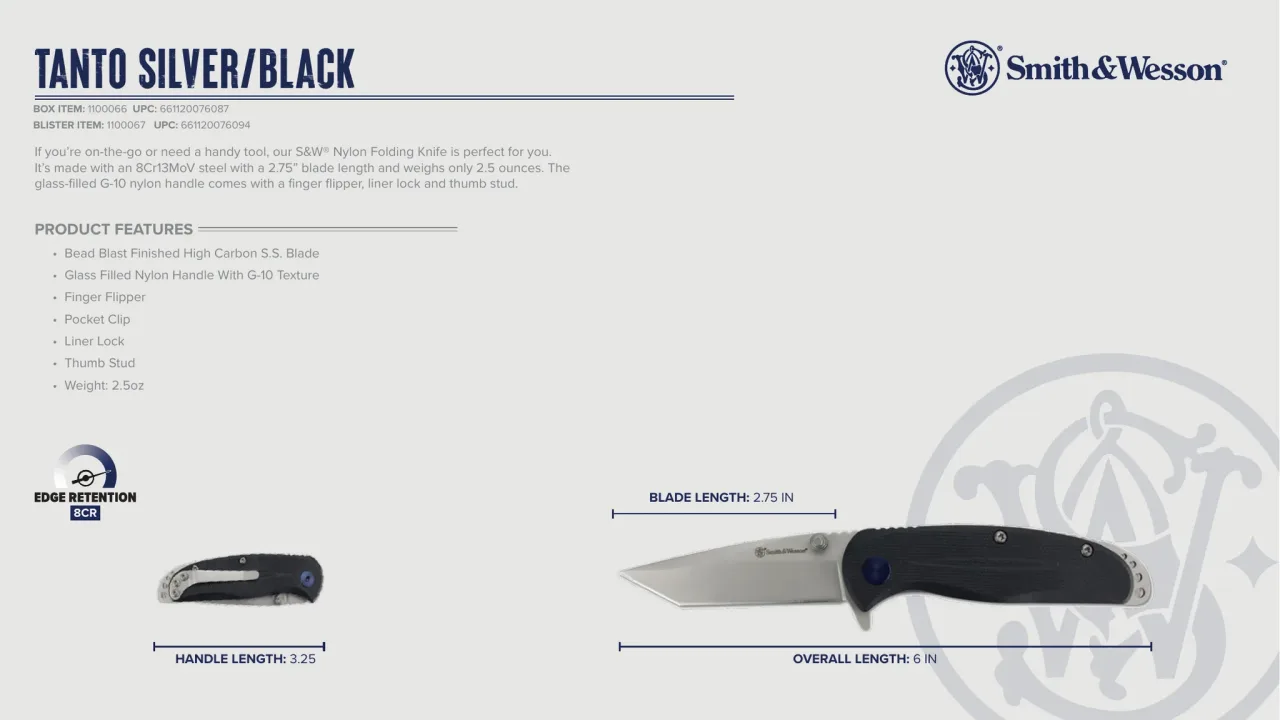 Página 59 de Smith & Wesson · Cuchillería 2023