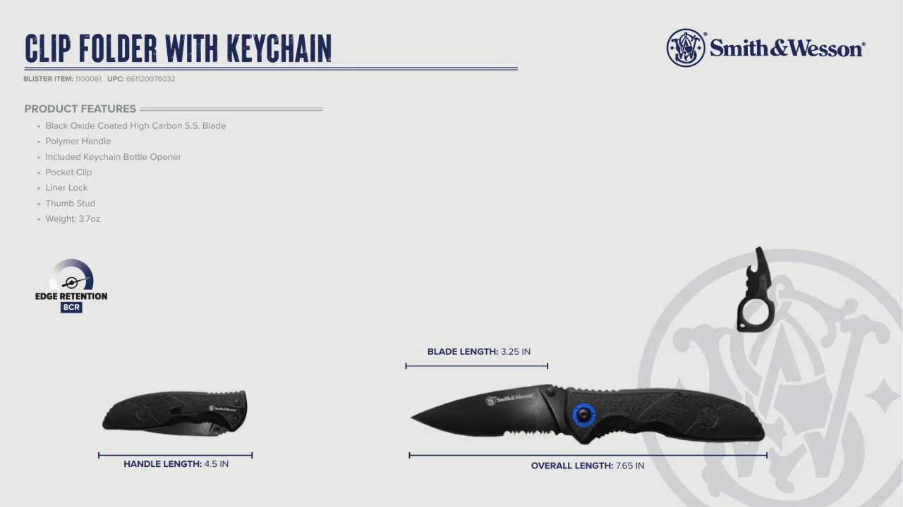 Página 60 de Smith & Wesson · Cuchillería 2023