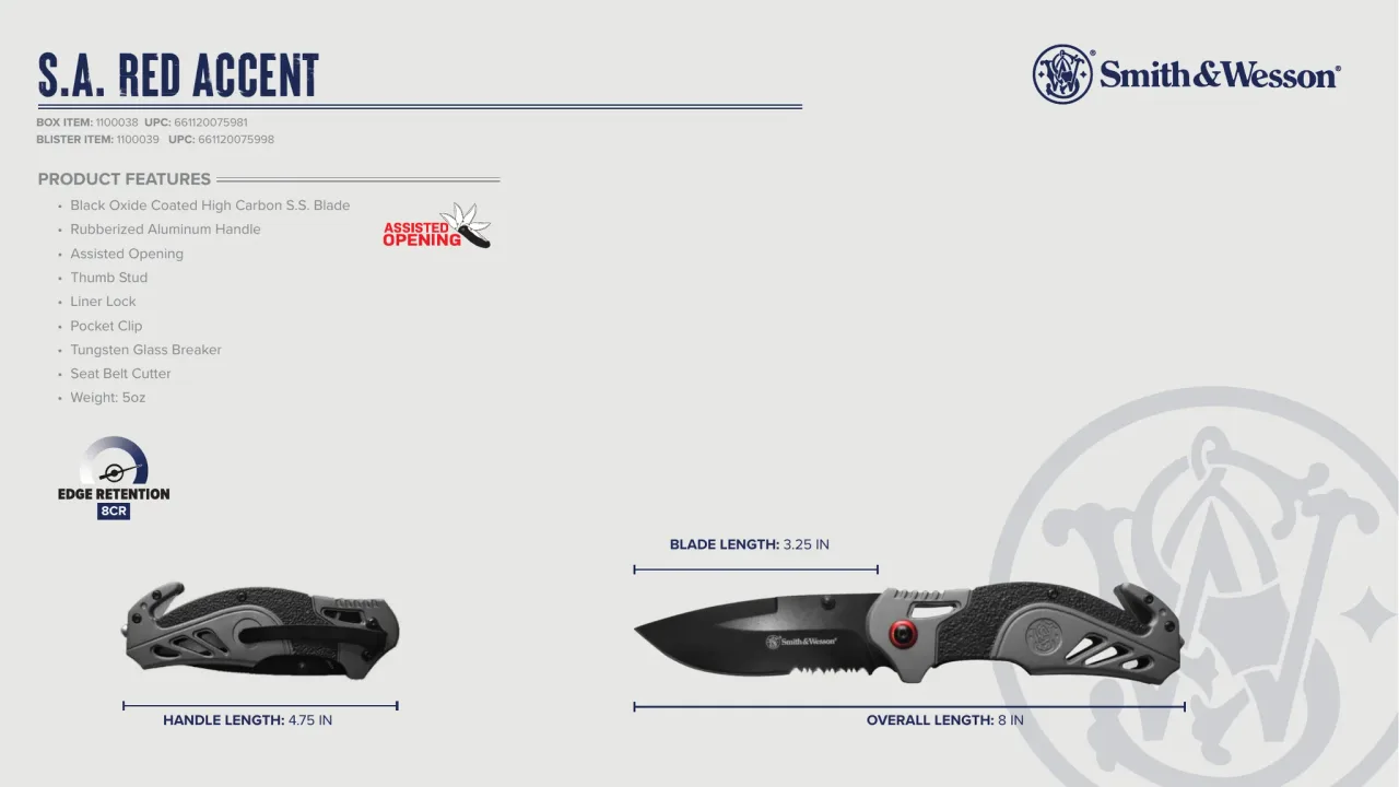 Página 65 de Smith & Wesson · Cuchillería 2023