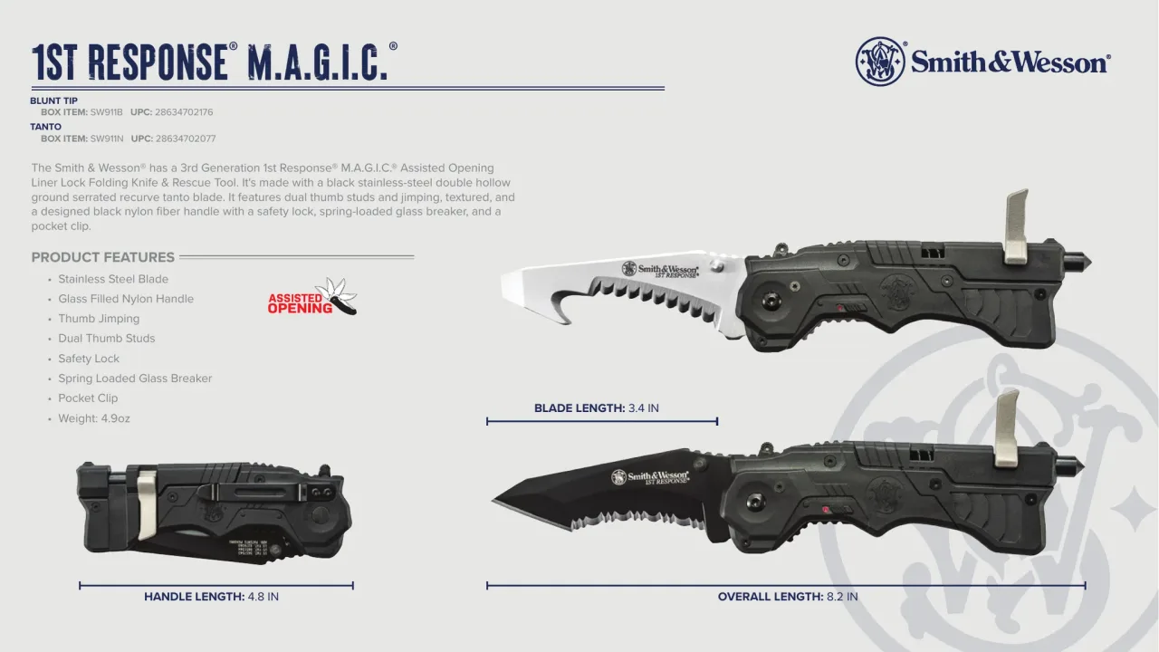 Página 67 de Smith & Wesson · Cuchillería 2023