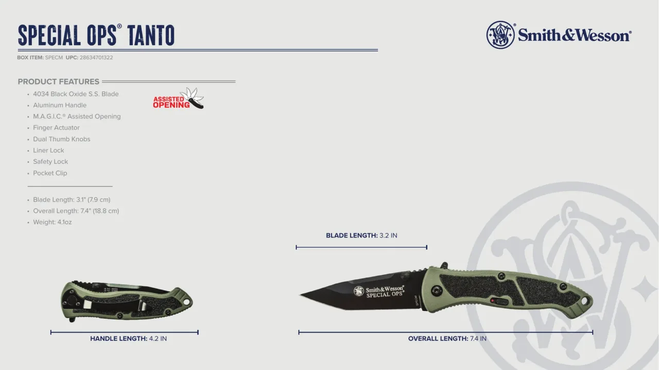 Página 69 de Smith & Wesson · Cuchillería 2023