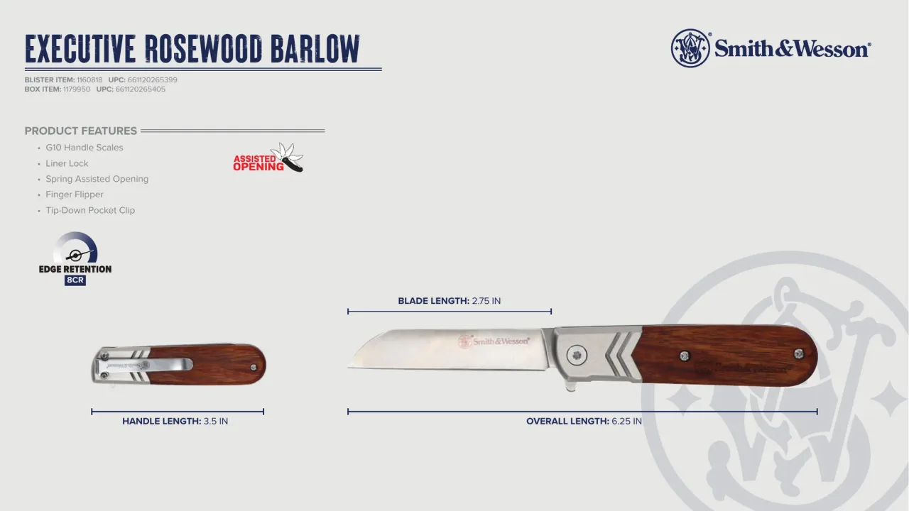 Página 71 de Smith & Wesson · Cuchillería 2023