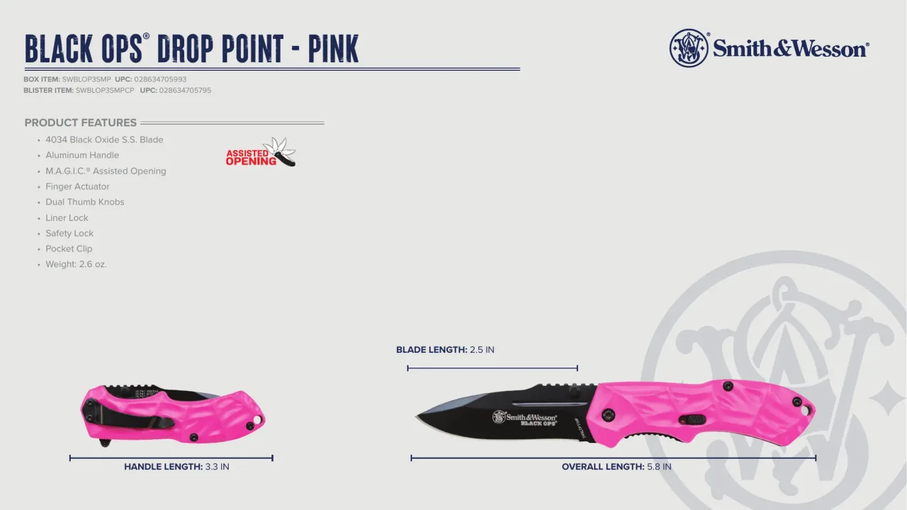 Página 78 de Smith & Wesson · Cuchillería 2023