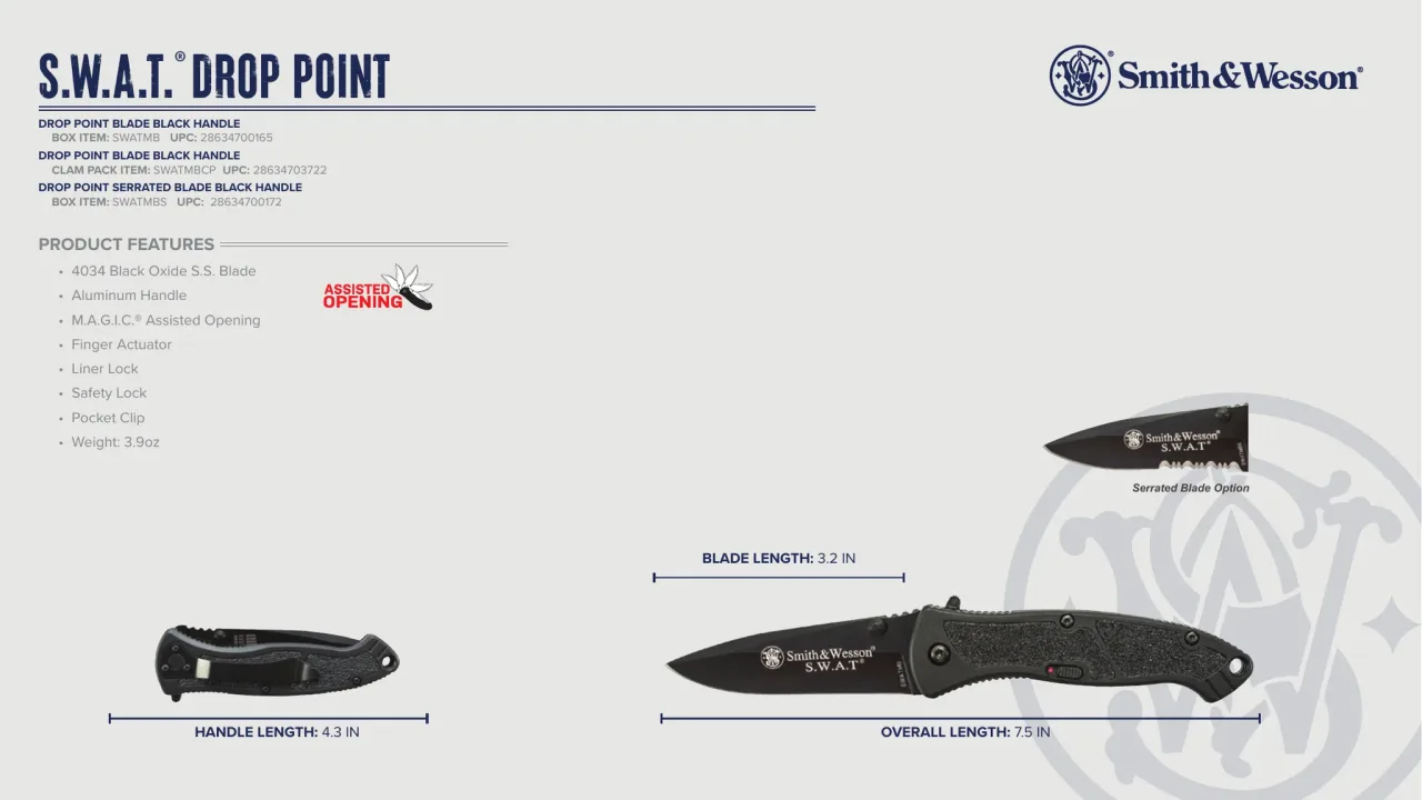 Página 80 de Smith & Wesson · Cuchillería 2023