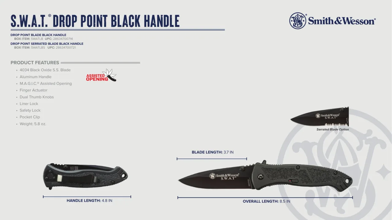Página 81 de Smith & Wesson · Cuchillería 2023