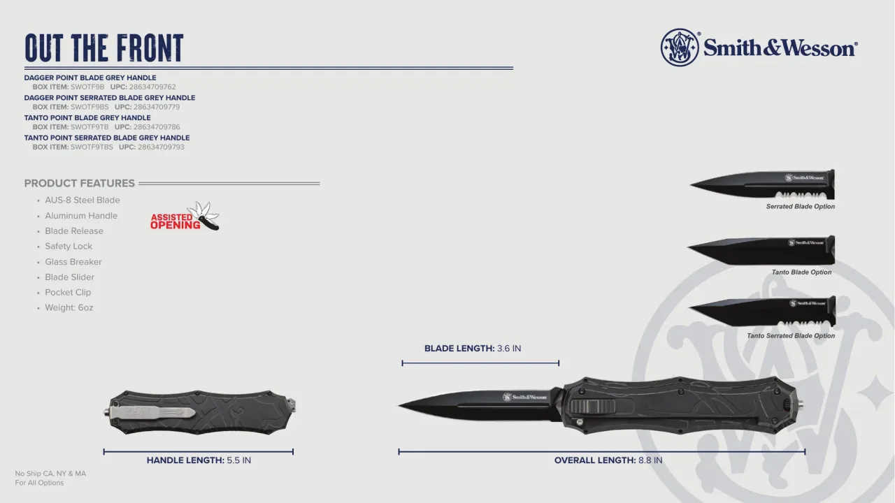 Página 82 de Smith & Wesson · Cuchillería 2023