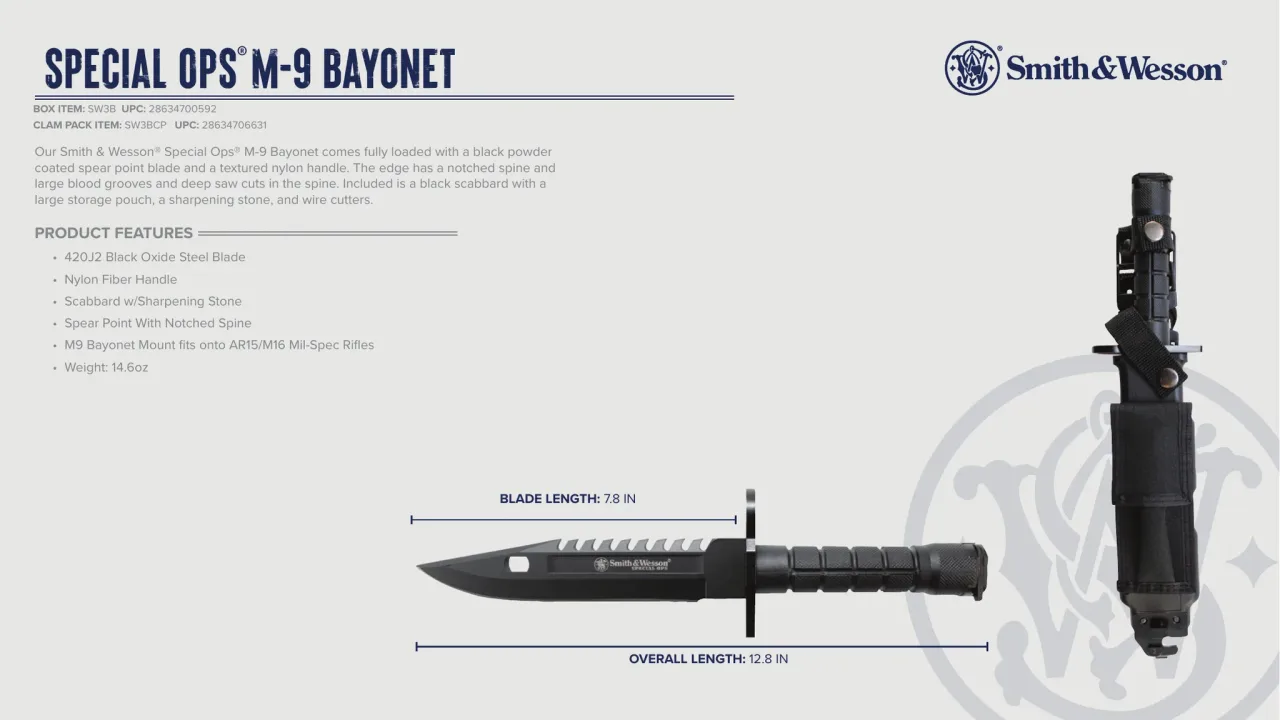 Página 96 de Smith & Wesson · Cuchillería 2023