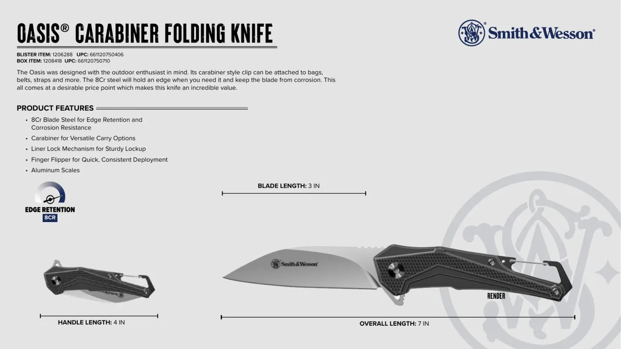 Página 11 de Smith & Wesson · Cuchillería 2024