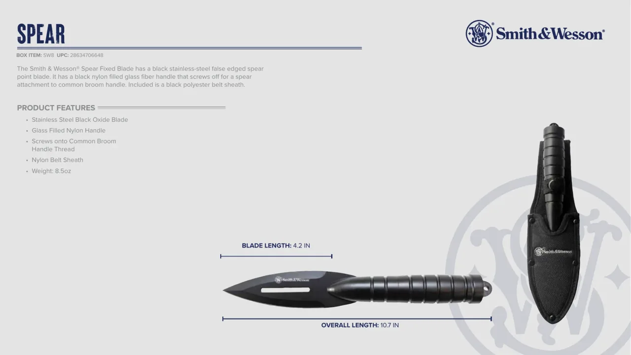 Página 112 de Smith & Wesson · Cuchillería 2024