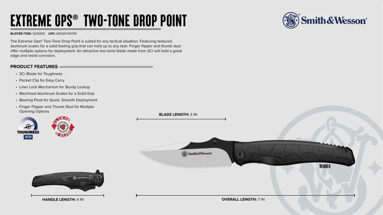 Página 15 de Smith & Wesson · Cuchillería 2024