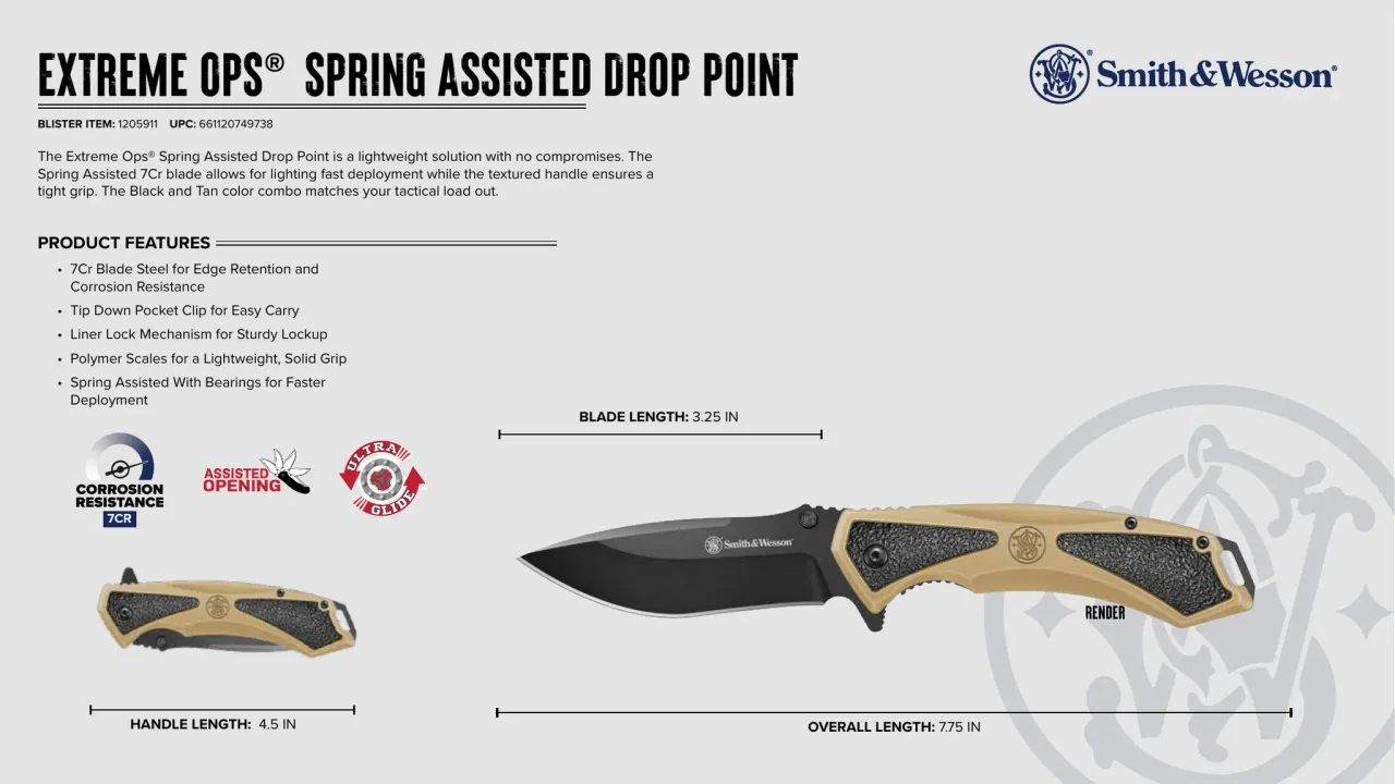 Página 16 de Smith & Wesson · Cuchillería 2024