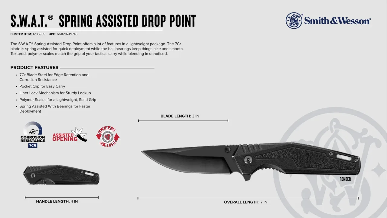 Página 17 de Smith & Wesson · Cuchillería 2024