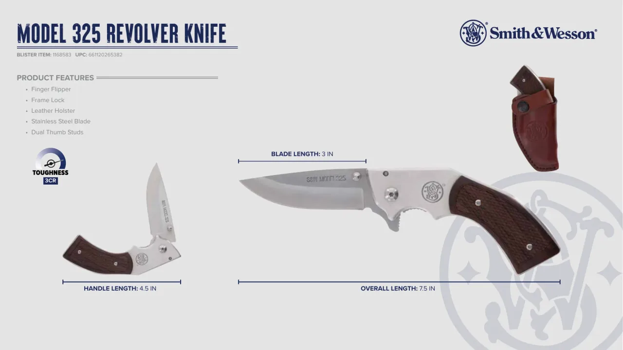 Página 27 de Smith & Wesson · Cuchillería 2024