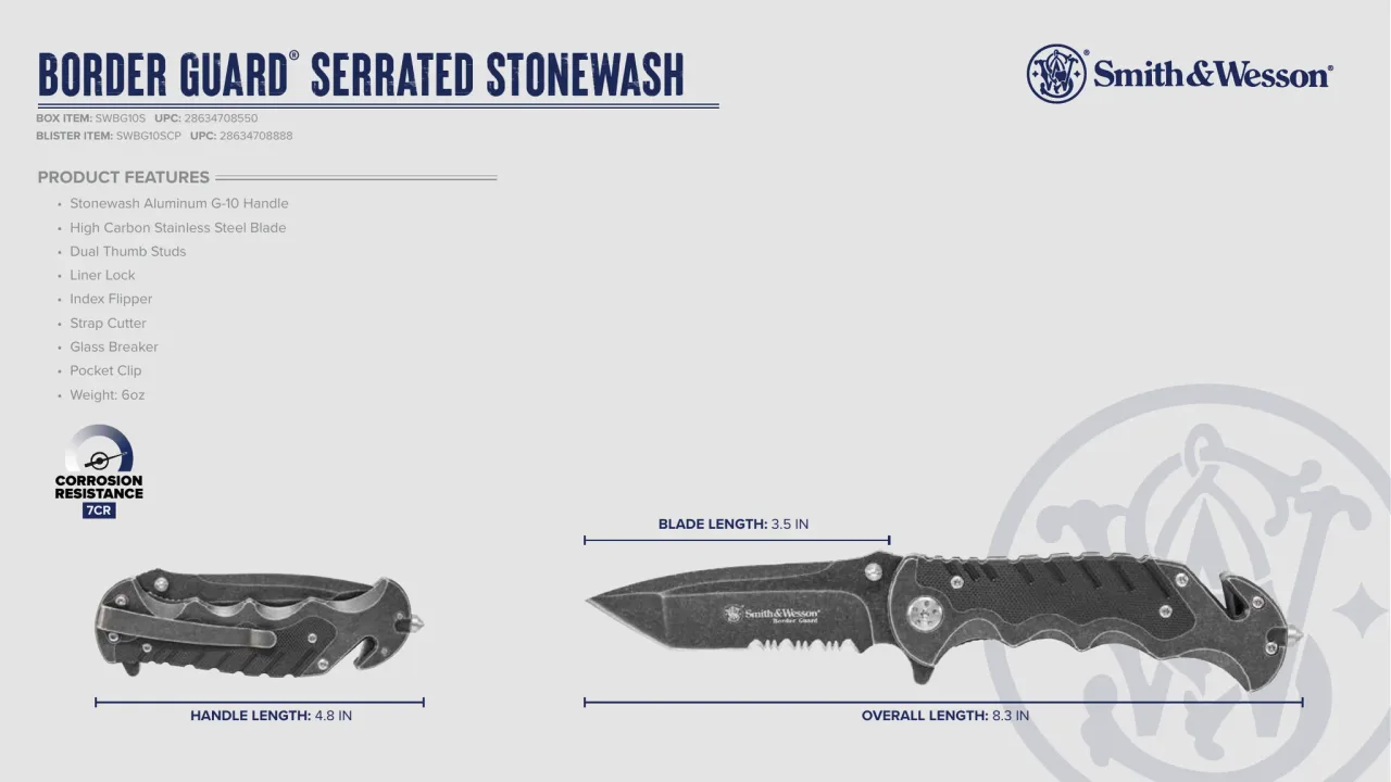 Página 34 de Smith & Wesson · Cuchillería 2024