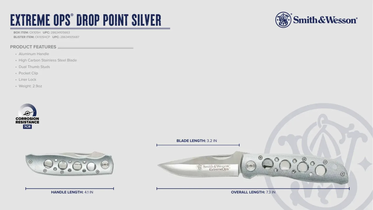 Página 41 de Smith & Wesson · Cuchillería 2024