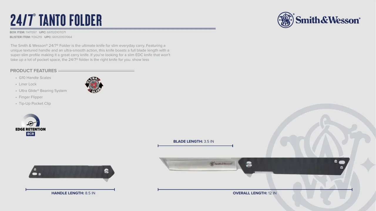 Página 59 de Smith & Wesson · Cuchillería 2024