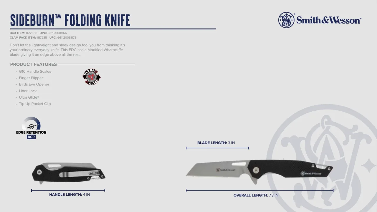 Página 67 de Smith & Wesson · Cuchillería 2024