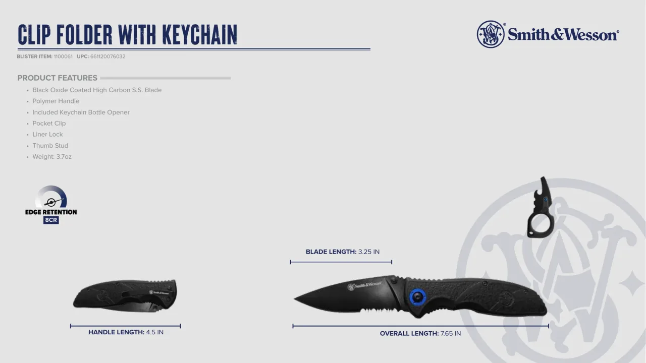 Página 72 de Smith & Wesson · Cuchillería 2024
