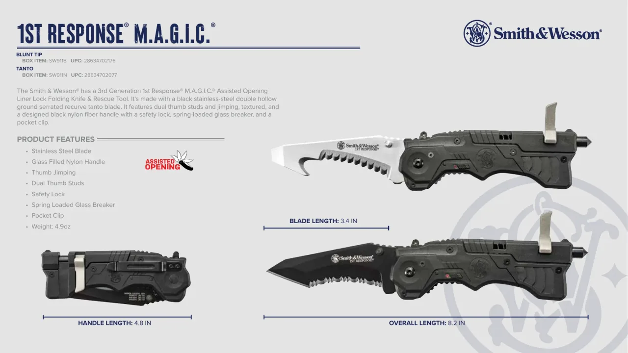 Página 81 de Smith & Wesson · Cuchillería 2024