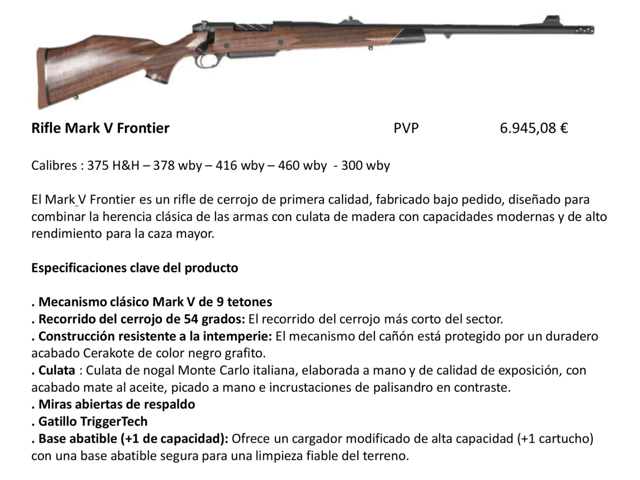 Página 24 de Weatherby 2026