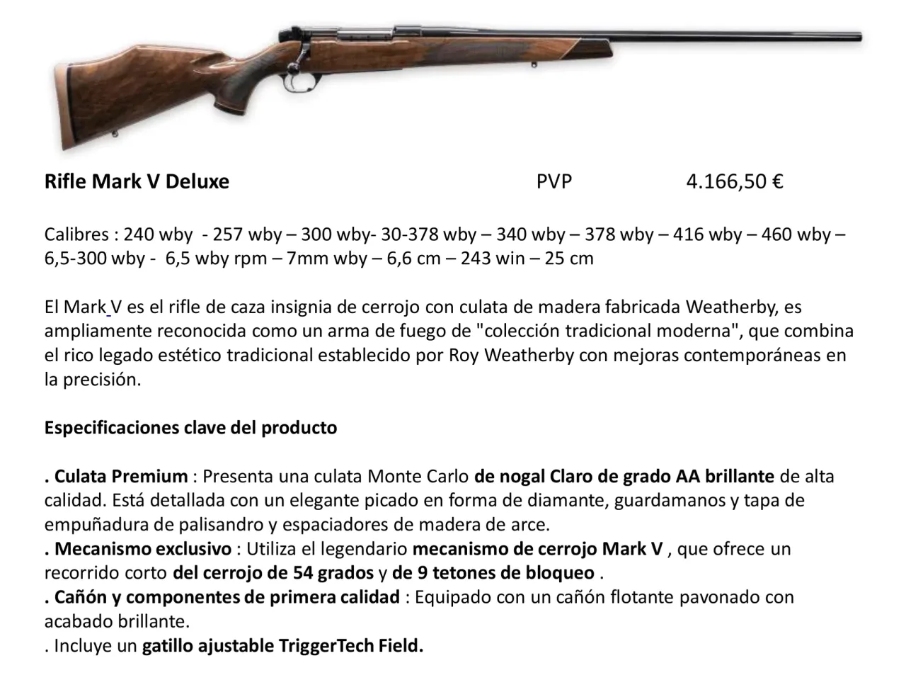 Página 28 de Weatherby 2026