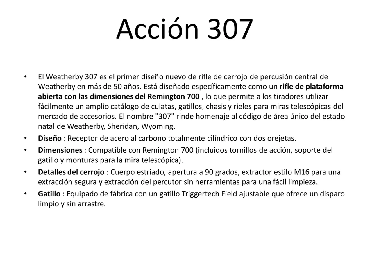Página 30 de Weatherby 2026