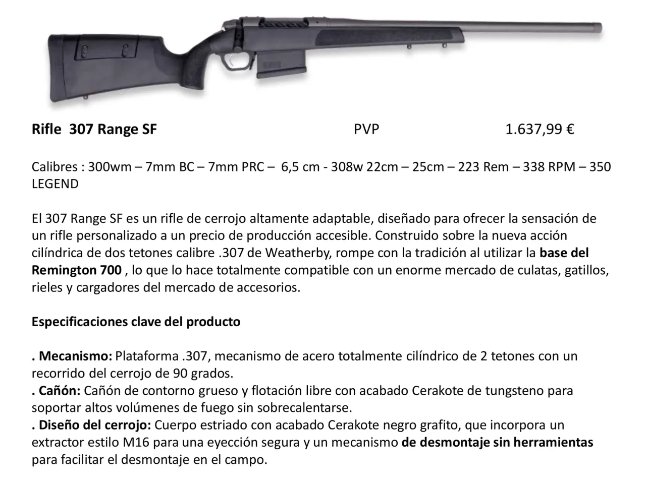 Página 34 de Weatherby 2026