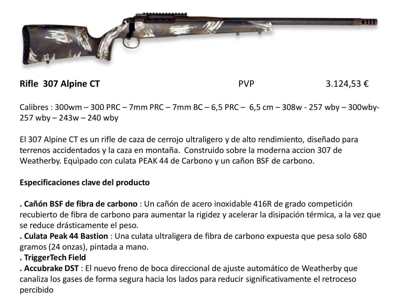 Página 42 de Weatherby 2026